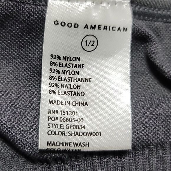 Good American seamless chunky rib bra, 1/2 - Picture 8 of 8